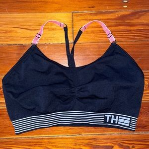Tommy Hilfiger Sport sports bra red & white straps